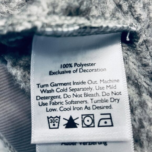 Eddie Bauer Womens Gray Med Weight Full Zip Soft Shell Fleece Lined Jacket Sz LG - Picture 6 of 12